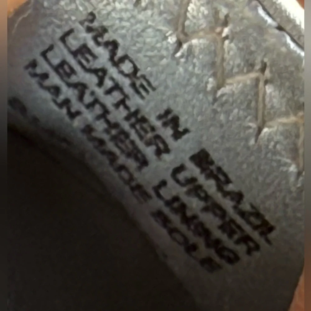 Tory Burch Minnie Travel Ballet Shoes In Pewter/Silver Leather‎ Sz 8.5